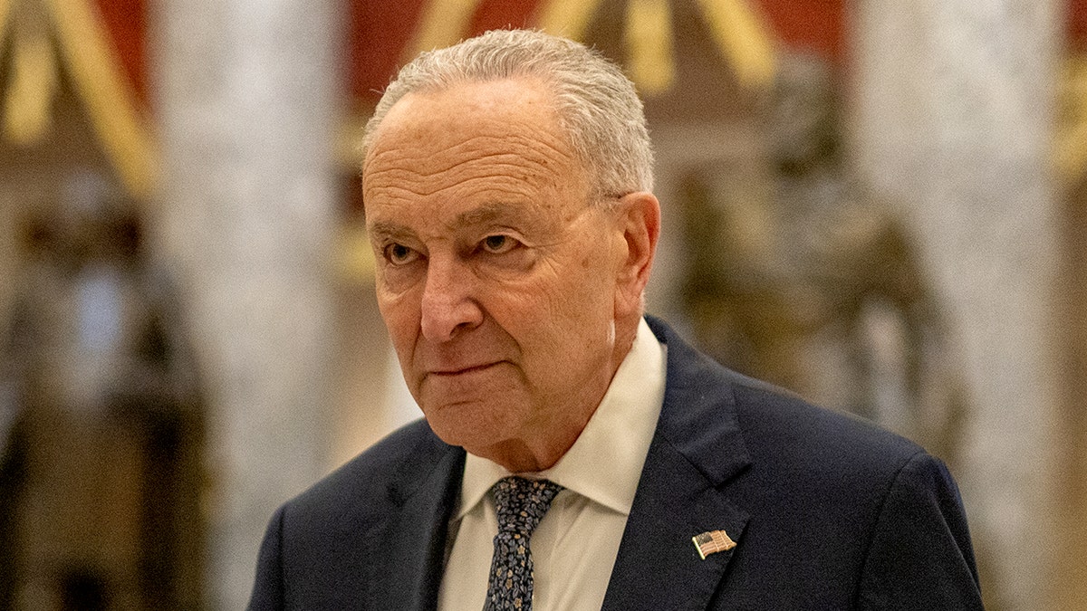 Chuck Schumer, Antisemitism in America, book release, security concerns, canceled events, government shutdown, spending bill, cloture vote, Democratic caucus, Angus King, Jeanne Shaheen, Rand Paul, Donald Trump, continuing resolution, Kelly Phares, Senate, Congress, politics
