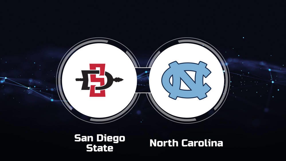 North Carolina Tar Heels, San Diego State Aztecs, NCAA Tournament, First Four, March Madness, college basketball, Ven-Allen Lubin, Nicholas Boyd, Sling TV
