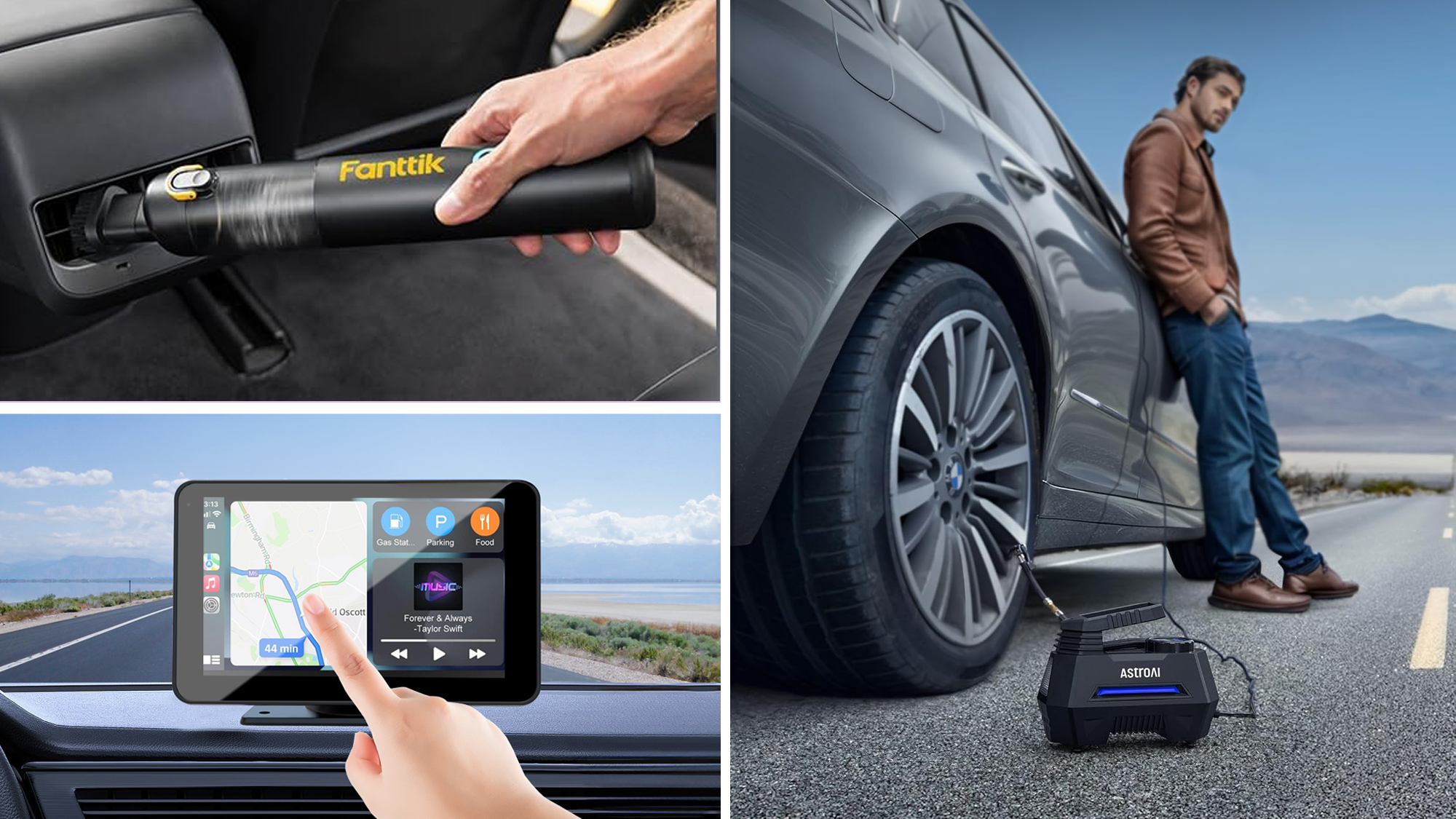 Amazon Big Spring Sale 2025, car accessories, road trip essentials, portable tire inflator, dash cam, Apple CarPlay, jump starter, car scanner, interior car cleaner, trunk organizer, Amazon deals, power tools, beauty, garden, golf, USA TODAY Shopping, Amazon Prime membership
