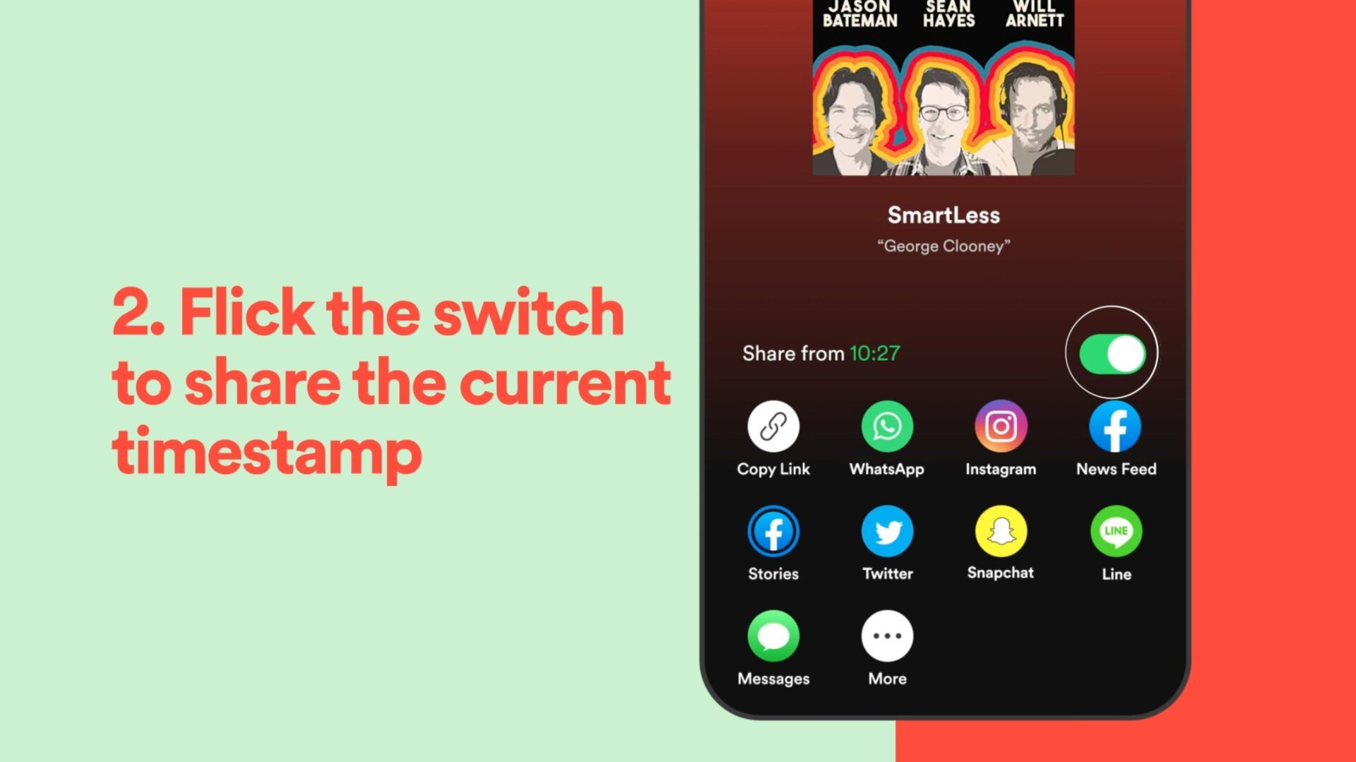 Spotify, podcast sharing, timestamp sharing, social features, Canvas, Snapchat, Instagram Stories, content sharing, music streaming, Apple, competition, accessibility, user experience

