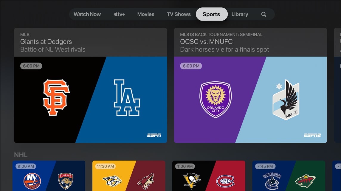 Apple, SportsKit, iOS, Apple TV, streaming, sports, NFL, Sunday Ticket, Siri, Home screen widgets, live updates, real-time scoring, ad-supported streamers, Apple TV+, cord-cutters, sports programming, sports coverage, sports scores, Amazon Prime Video, DirecTV
