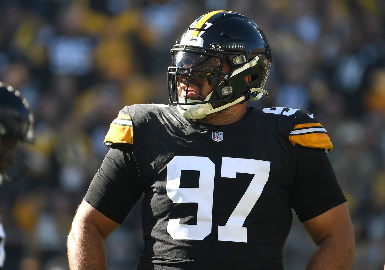 Cameron Heyward, Aaron Rodgers, Pittsburgh Steelers, NFL, football, Mason Rudolph, quarterback, free agency, Not Just Football podcast, recruiting, darkness retreat, Russell Wilson, Minnesota Vikings, Adam Schefter, NFL Draft
