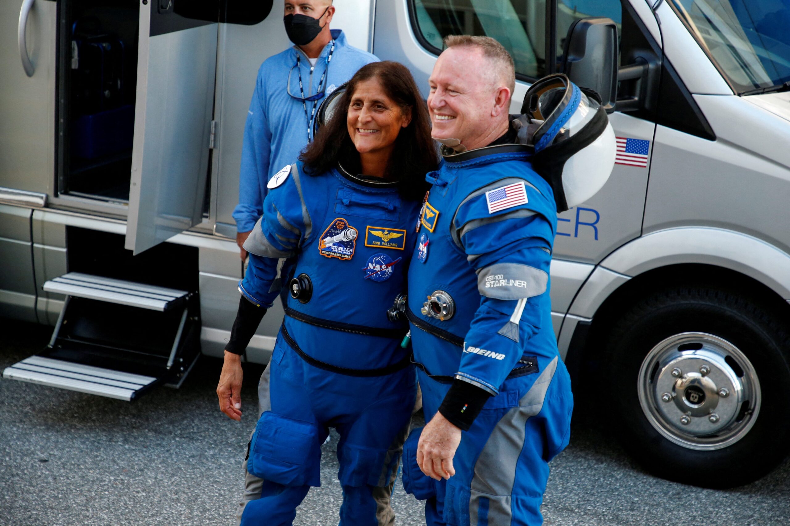 Suni Williams, Butch Wilmore, NASA, Starliner, SpaceX Dragon, International Space Station, astronaut health, spaceflight, space travel, SANS, Spaceflight Associated Neuro-Ocular Syndrome, orthostatic intolerance, sensory overload, readjustment, return to Earth, microgravity, long-duration spaceflight, astronaut psychology, Boeing Starliner, Crew-10, Kennedy Space Center, space station, astronaut experience
