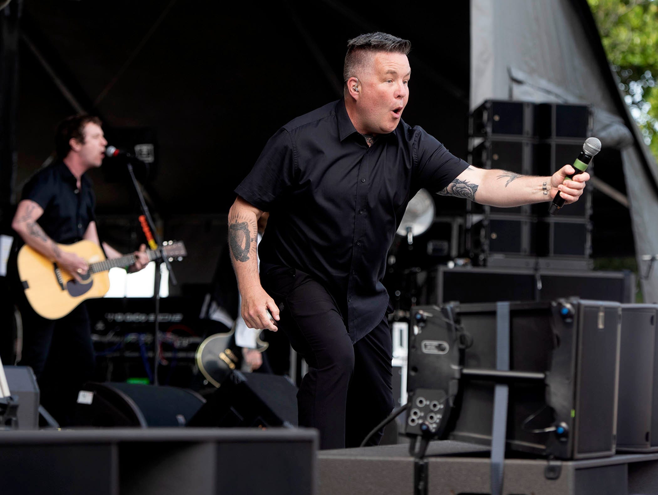 Dropkick Murphys, Ken Casey, MAGA hat, X suspension, Twitter, Donald Trump, Celtic punk, political statement, band controversy, fan interaction, made in America merchandise, music news, censorship, social media, online platforms, Nazi, Clearwater Florida, Boston, USA TODAY, Chris Jordan, Asbury Park Press
