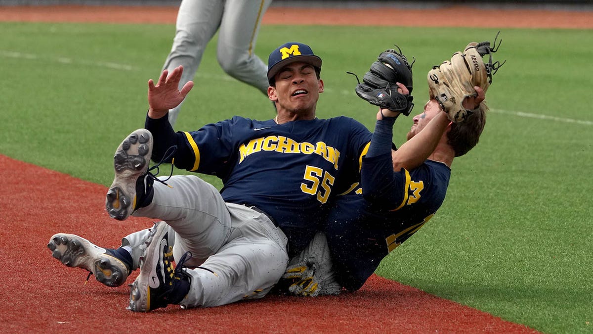 Mitchell Voit, Michigan Baseball, Cocaine Celebration, Public Apology, Big Ten Player of the Week, USC, College Baseball, Sports News, Fox News
