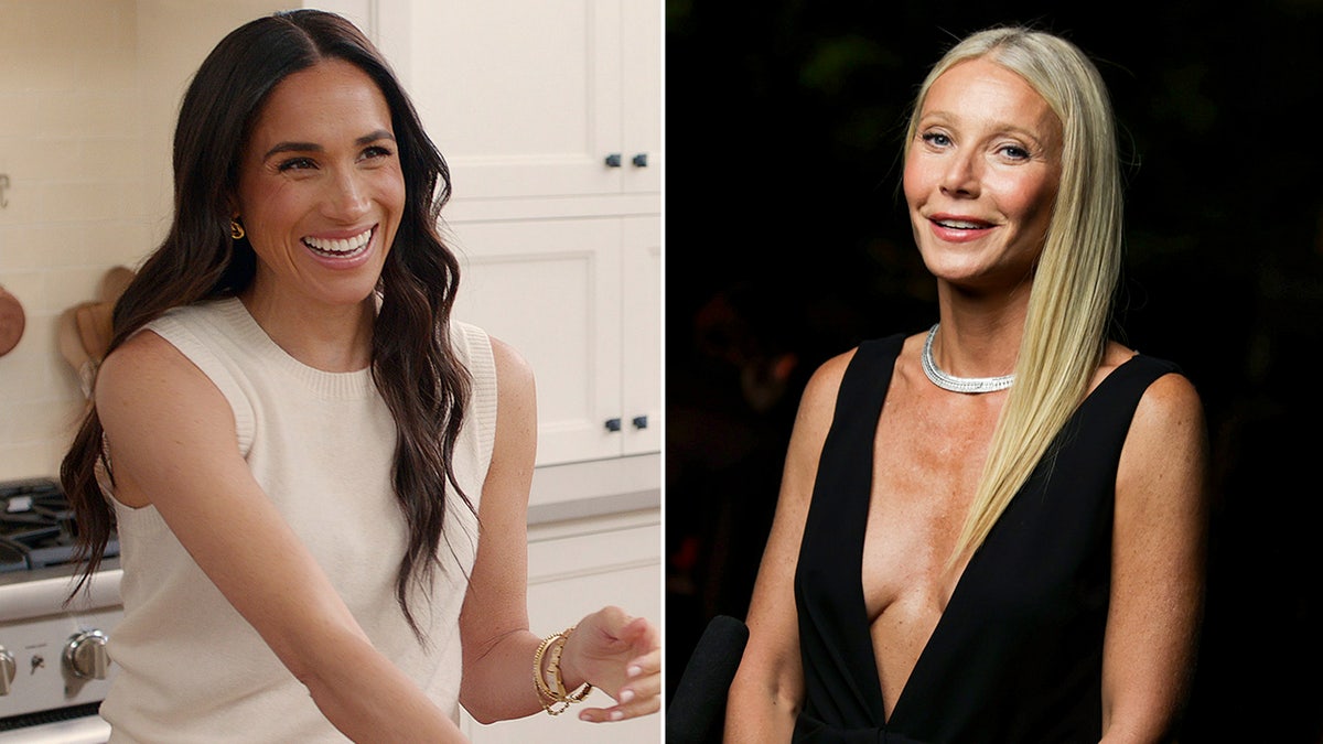 Gwyneth Paltrow, Meghan Markle, Prince Harry, Goop, lifestyle brand, Netflix, With Love Meghan, Martha Stewart, Brad Pitt, celebrity interview, Vanity Fair, celebrity relationships, celebrity news, royal family, celebrity comparisons
