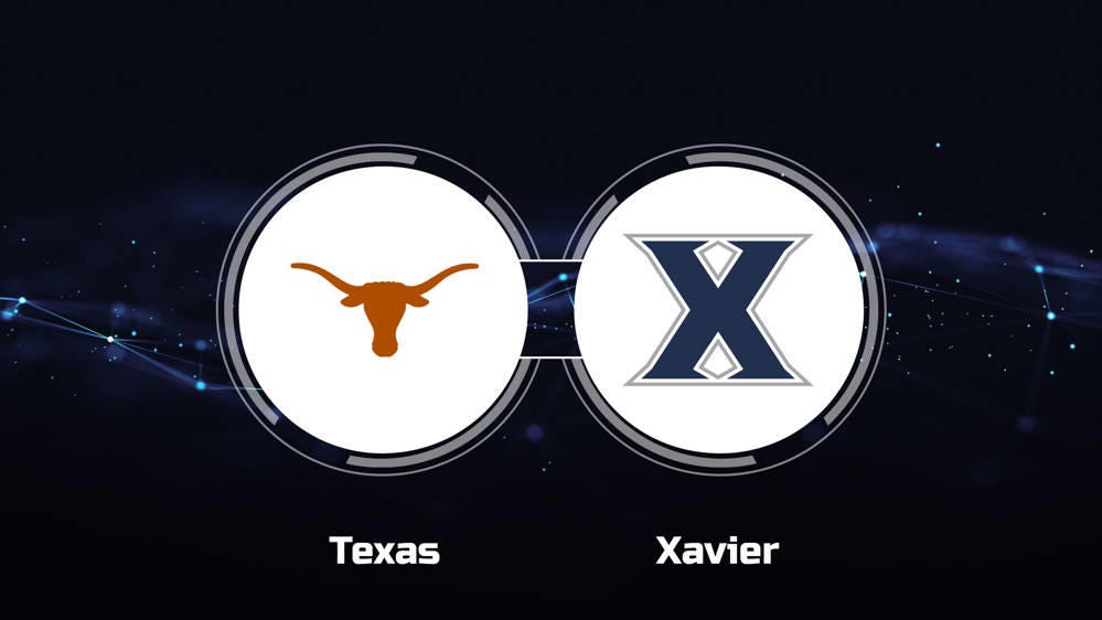 Xavier Musketeers, Texas Longhorns, NCAA Tournament, First Four, March Madness, basketball, college basketball, game preview, odds, predictions, Ryan Conwell, Kadin Shedrick, Sling TV, UD Arena
