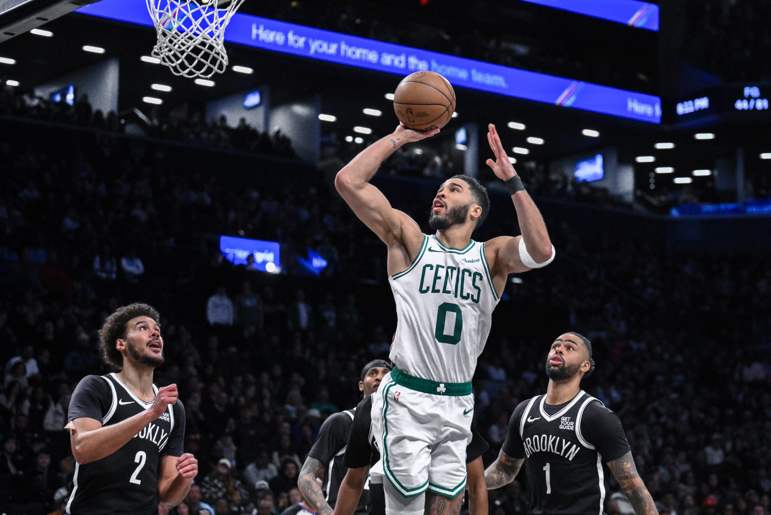 Boston Celtics, NBA, Jayson Tatum, Kristaps Porziņģis, Joe Mazzulla, Teamwork, Unselfishness, Open Man, Offensive Strategy, Player Sacrifice, Injury, Playoffs, Sam Hauser, Jaylen Brown, Derrick White, Al Horford, NBA Playoffs, Basketball, Team Dynamics
