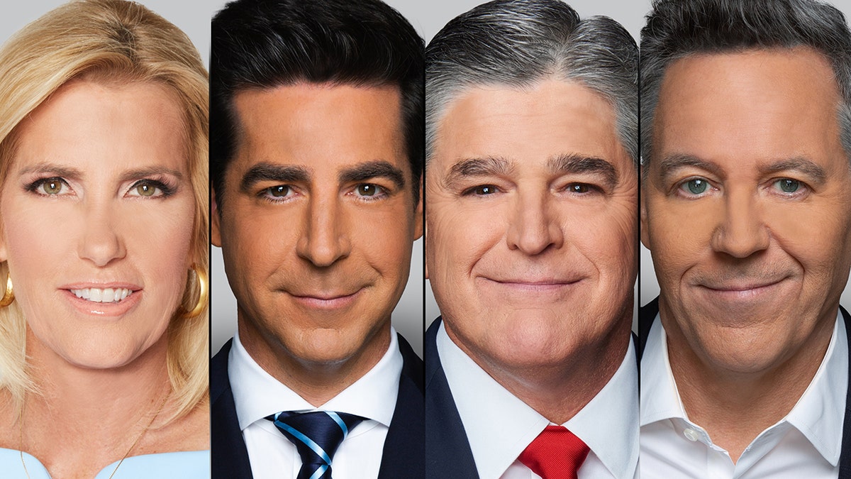 Fox News, viewership, ratings, cable news, primetime, total day, demographics, adults 25-54, Nielsen Media Research, The Five, Jesse Watters Primetime, Greg Gutfeld, news, TV, television, ABC, NBC, CNN, MSNBC, ESPN
