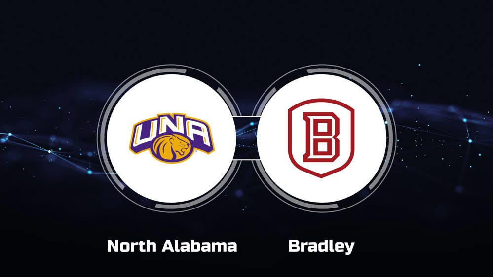 Bradley Braves, North Alabama Lions, NIT, basketball, college basketball, Darius Hannah, Jacari Lane, ESPN+, game preview, March Madness, 2024-25 season, basketball scores
