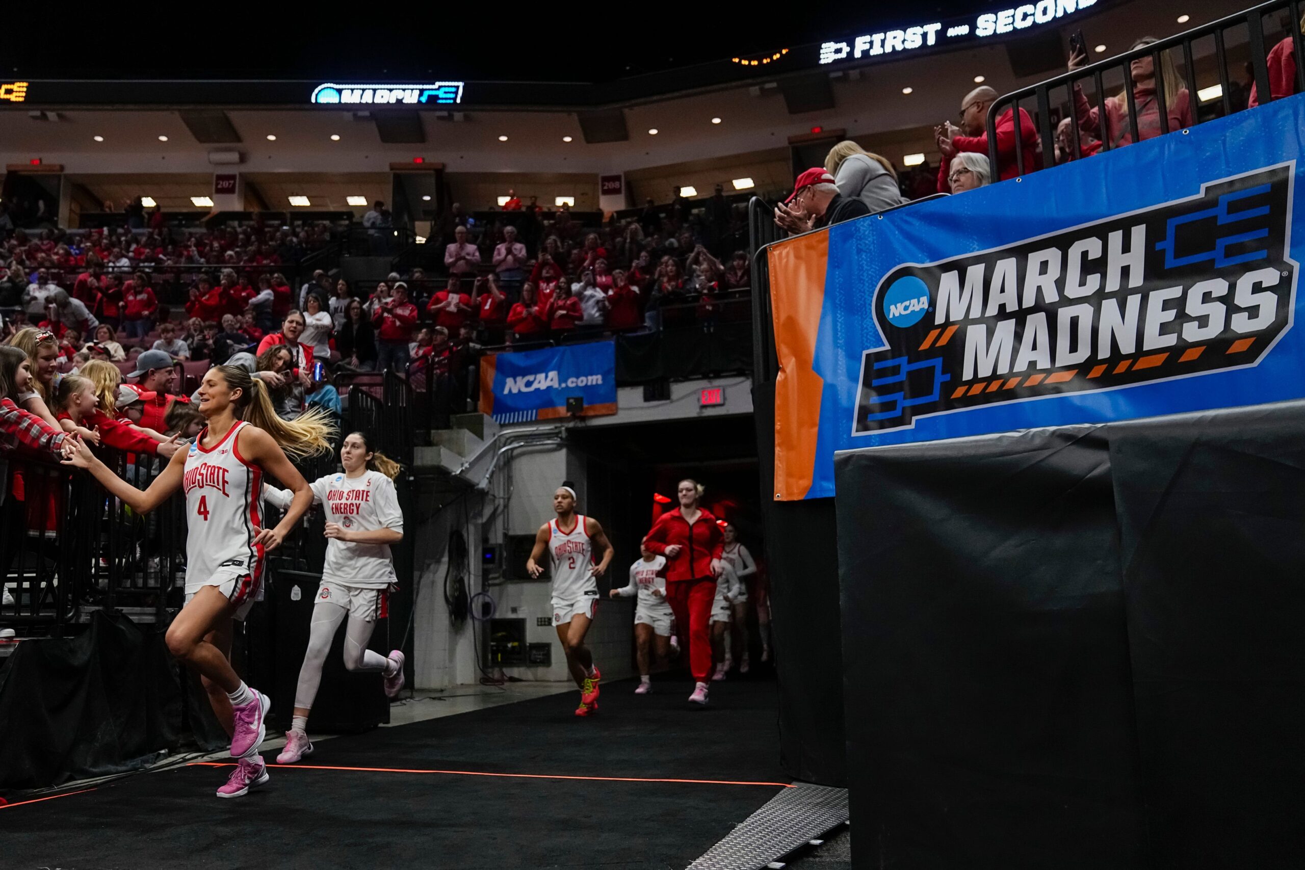 NCAA Women's Tournament, First Four, 2025 NCAA Tournament, Women's College Basketball, March Madness, Betting Odds, BetMGM, Cyclones, Princeton, Tritons, UC San Diego, Southern, Huskies, Columbia, High Point, William & Mary, Tournament Predictions, Basketball Analysis
