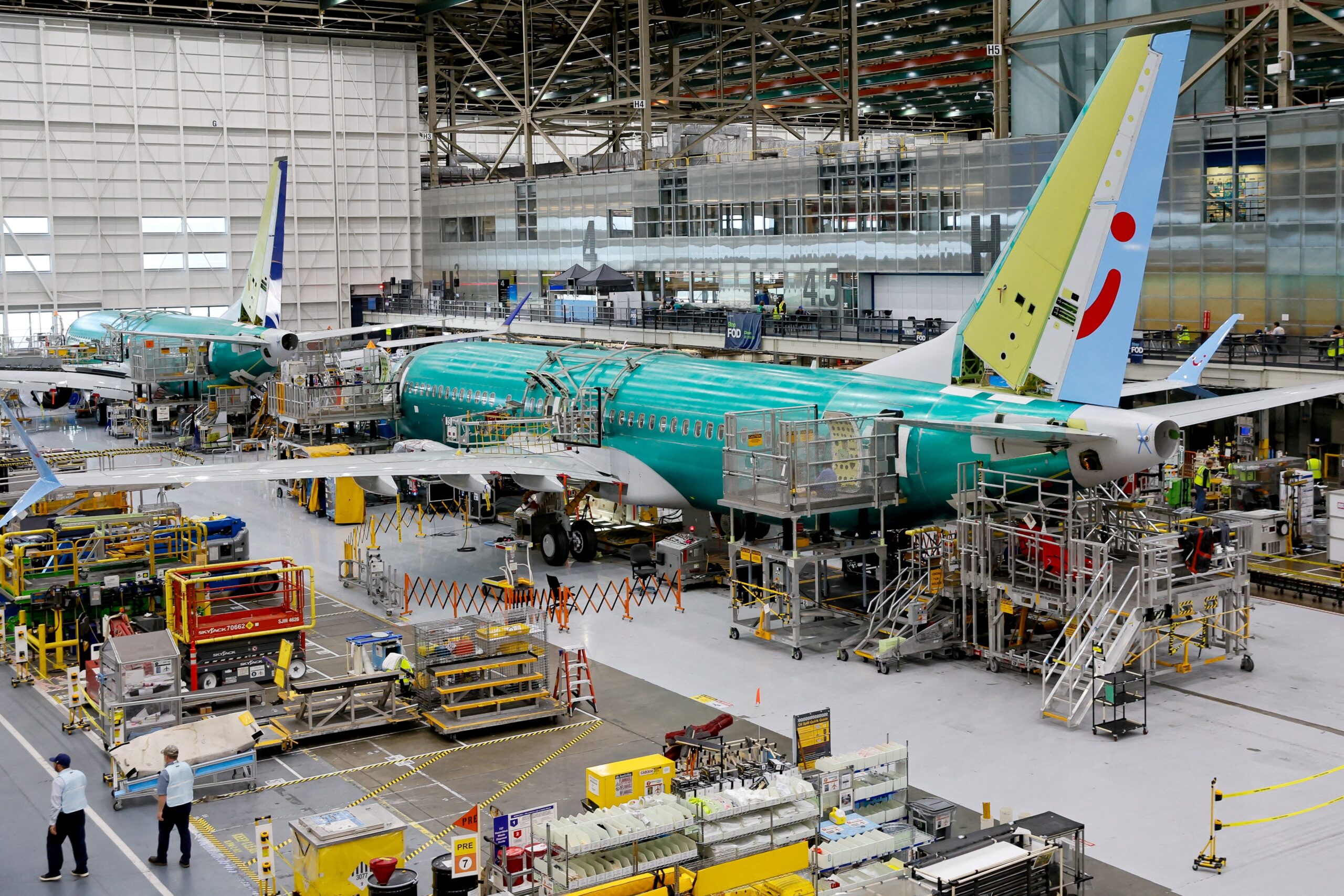 Boeing, BA.N, Brian West, tariffs, Donald Trump, supply chain, 737 MAX, 787 Dreamliner, KC-46 tanker, 777X, Jeppesen, Insitu, Wisk Aero, autonomous air taxis, financial results, deliveries, production, aerospace, defense, space, balance sheet, cash flow, SPS Technologies, fasteners, flight testing, divestment, profit, share price
