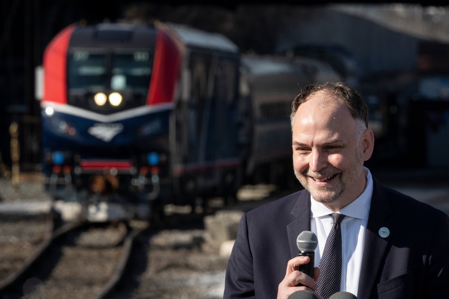 Stephen Gardner, Amtrak CEO, Donald Trump, Elon Musk, privatization, transportation, rail service, federal funding, diversity equity inclusion, The Boring Company, record ridership
