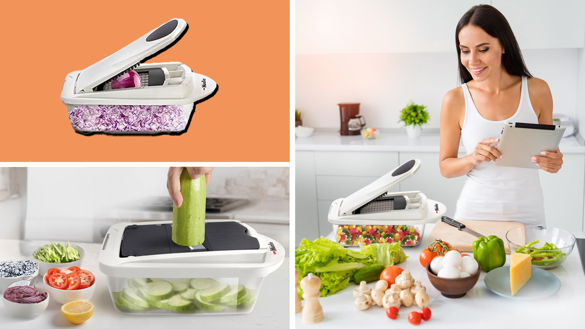 vegetable chopper, food chopper, kitchen gadget, meal prep, Amazon, Big Spring Sale 2025, Amazon deals, kitchen tools, cooking, Mueller Pro-Series, 8-Blade Vegetable Chopper, under $25, spring deals, Amazon Prime, discounts, food preparation, best-selling, kitchen essentials
