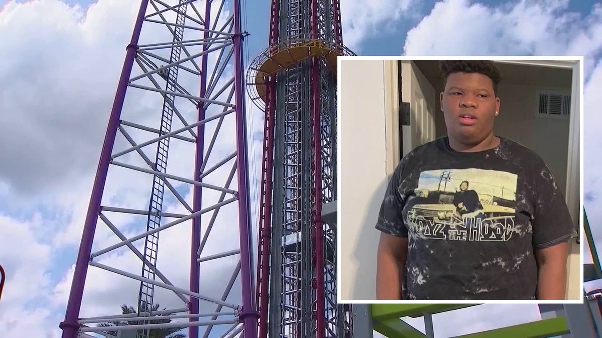 FreeFall ride, ICON Park, Tyre Sampson, amusement park death, Orlando Eagle Drop Slingshot, safety issues, maintenance technician, lawsuit, ride malfunction, weight limits, height limits, sensor override, maintenance logs, fraudulent activity, firing, GrayRobinson PA, Trevor Arnold, Brian Bieber
