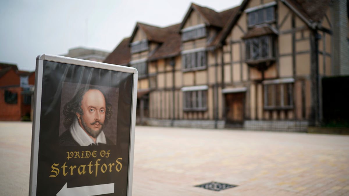 Shakespeare, decolonization, Shakespeare's Birthplace Trust, White supremacy, colonialism, British history, cultural appropriation, Anglo-Saxon, universal genius, Eurocentric, West-centric, Rabindranath Tagore, museum, cultural heritage, William Shakespeare.
