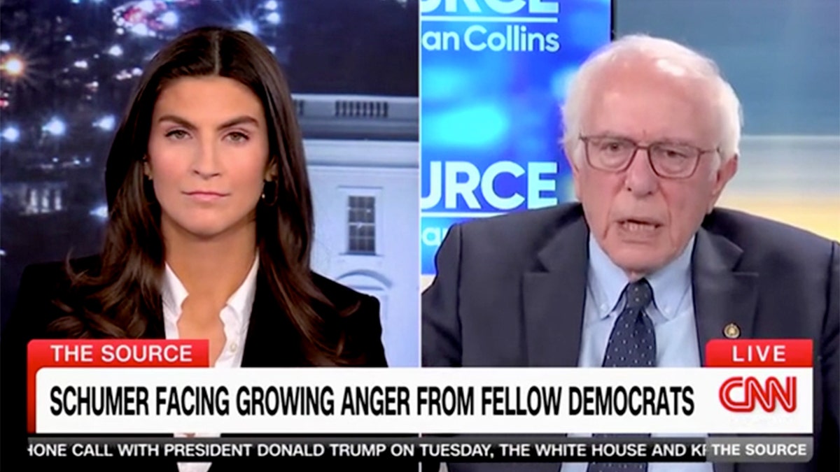 Bernie Sanders, Chuck Schumer, Democratic Party, Donald Trump, grassroots support, working class, Alexandria Ocasio-Cortez, primary challenge, political criticism, spending bill, government shutdown, billionaire class, corporate interests, oligarchy, media coverage, political agenda, tax breaks, social security, medicaid, veterans programs, nutrition, congress, senate
