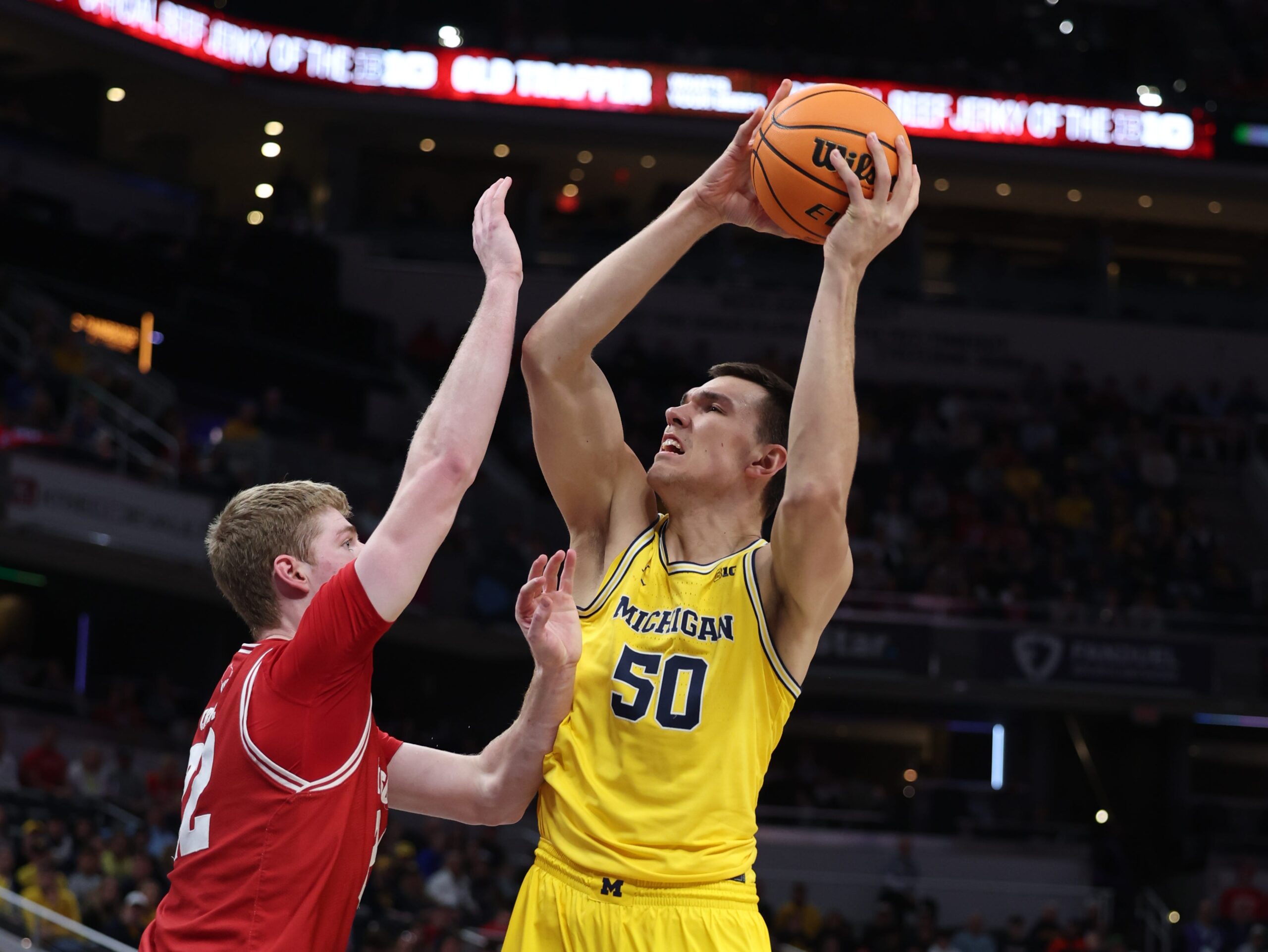 Michigan basketball, UC San Diego, March Madness, NCAA Tournament, 2025, predictions, upset picks, South Region, bracket, analysis, KenPom, odds, SlingTV, Round of 64, Big Ten, Big West Conference, Tritons, Wolverines
