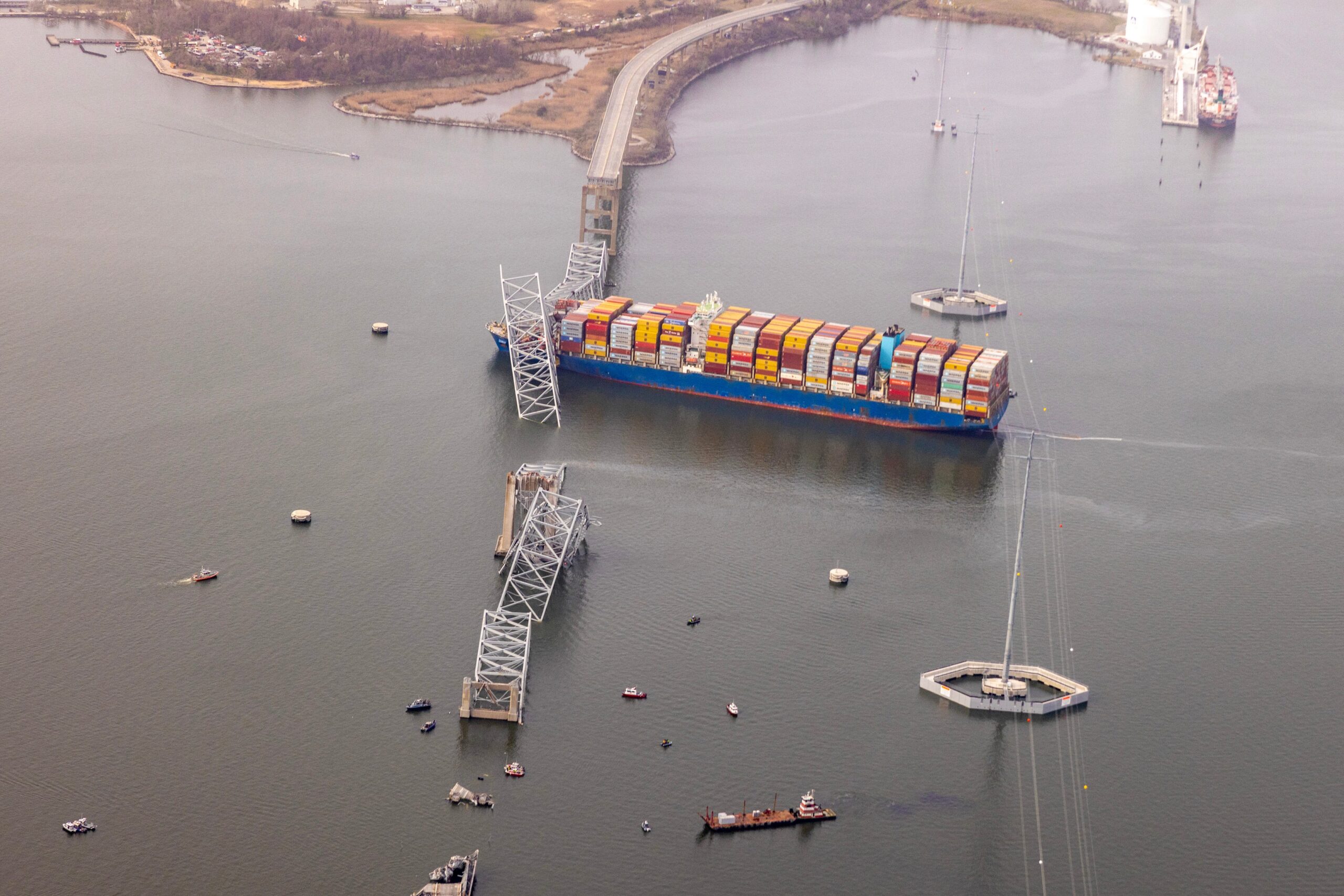 Francis Scott Key Bridge, Baltimore bridge collapse, NTSB investigation, Dali container ship, bridge collision, bridge vulnerability, Maryland Transportation Authority, risk assessment, Jennifer L. Homendy, Patapsco River, bridge safety, infrastructure failure, bridge risk, AASHTO guidance
