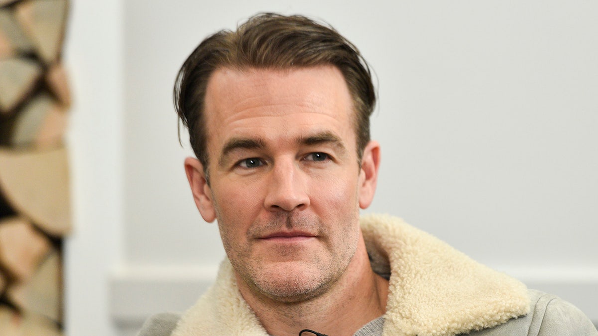 James Van Der Beek, cancer, colorectal cancer, The Masked Singer, Griffin, healing, recovery, diagnosis, treatment, Dawson's Creek, Varsity Blues, health issues, mortality, faith, family, wife Kimberly, children, Olivia, Joshua, Annabel, Emilia, Gwendolyn, Jeremiah, entertainment news, celebrity health, actor, interview, Extra
