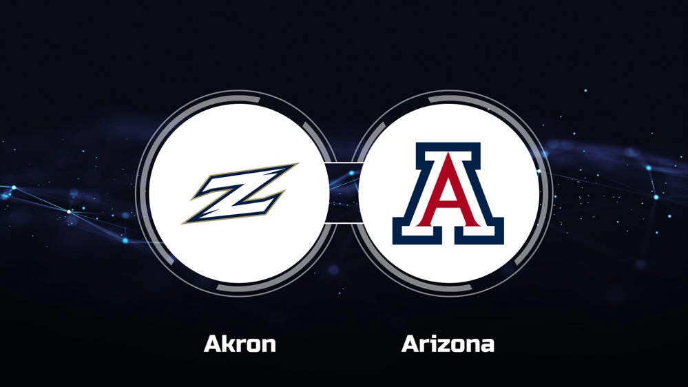 Akron Zips, Arizona Wildcats, NCAA Tournament, March Madness, college basketball, Akron vs Arizona, basketball, Climate Pledge Arena, Caleb Love, Nate Johnson, Sling TV, truTV, game preview, betting odds, predictions
