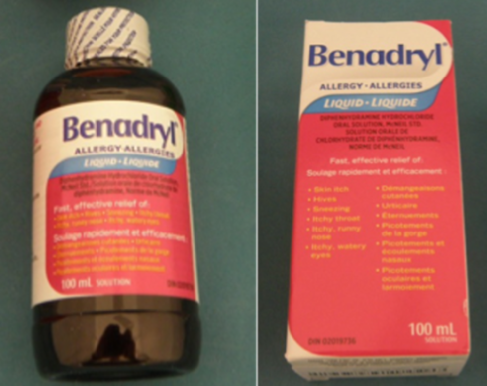 Benadryl recall, liquid Benadryl, child-resistant packaging, Arsell Inc., diphenhydramine, Poison Prevention Packaging Act, CPSC, United States Consumer Product Safety Commission, allergy medicine, Amazon.com, product recall, child poisoning risk, Benadryl Liquid Elixir, X003VRIGUL, consumer safety, Natalie Neysa Alund
