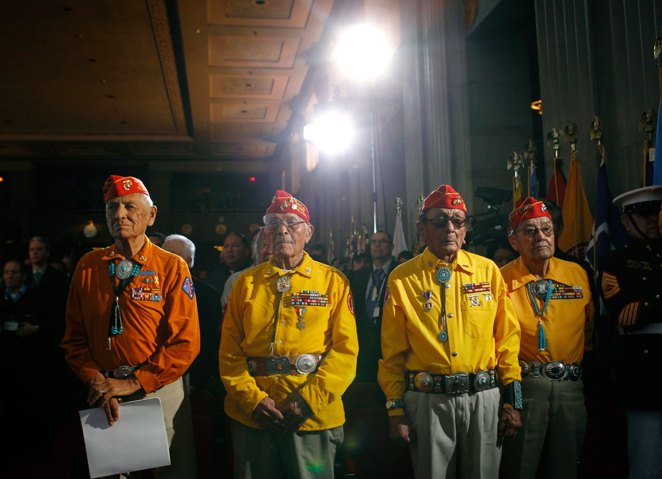 Native American Veterans Memorial, DEI, Diversity Equity Inclusion, Defense Department, Jackie Robinson, Navajo Code Talkers, Charles Calvin Rogers, Ira Hamilton Hayes, Lori Piestewa, military bases, Confederate names, 442nd Regimental Combat Team, Japanese-American soldiers, veteran stories, military history, Pentagon, Pete Hegseth, Donald Trump, Black veterans, military, Iwo Jima, Tuskegee Airmen, American flag, veteran honor, censorship
