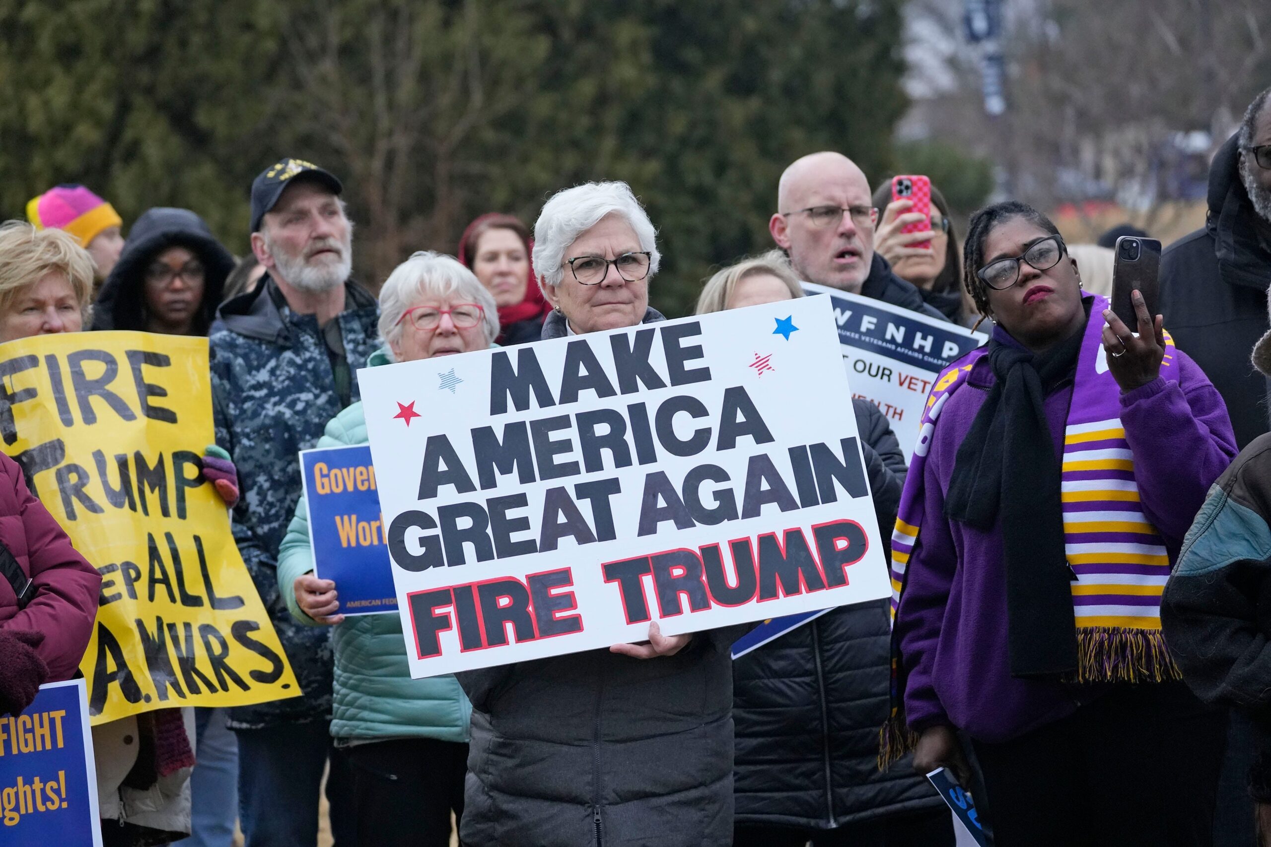 Trump, federal workers, firings, reinstatement, court ruling, probationary employees, 4th U.S. Circuit Court of Appeals, James Bredar, mass layoffs, Department of Veterans Affairs, Department of Agriculture, Department of Energy, Department of Health and Human Services, Treasury Department, Elon Musk, government spending
