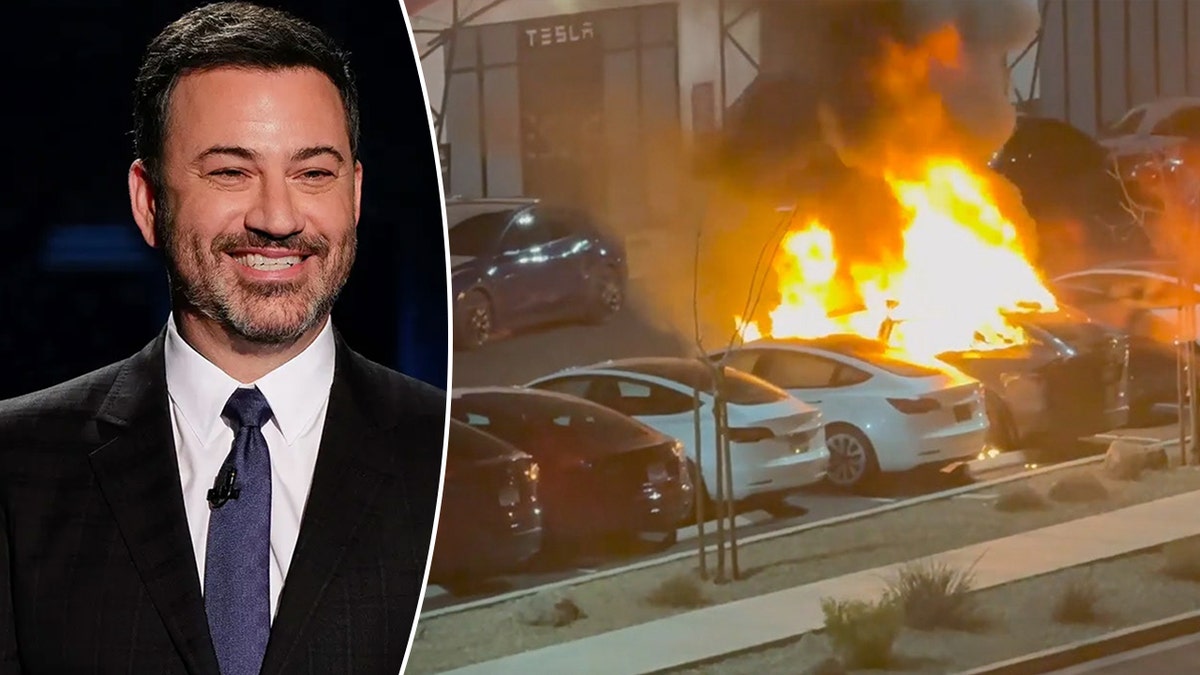 Jimmy Kimmel, Elon Musk, Tesla, ABC, Disney, Controversy, Vandalism, Arson, Late Night, Comedy, Sean Hannity, Mike Lee, Scott Jennings, Joe Concha, JD Vance, Political Commentary, Media Bias, Fox News, Donald Trump, MAGA, January 6th, Domestic Terrorism
