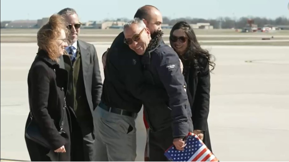 George Glezmann, Taliban hostage, Afghanistan, Joint Base Andrews, Ryan Corbett, Adam Boehler, Marco Rubio, Mike Waltz, President Trump, Qatar, hostage release, Kabul, American hostage, hostage envoy, Aleksandra Glezmann, Fox News
