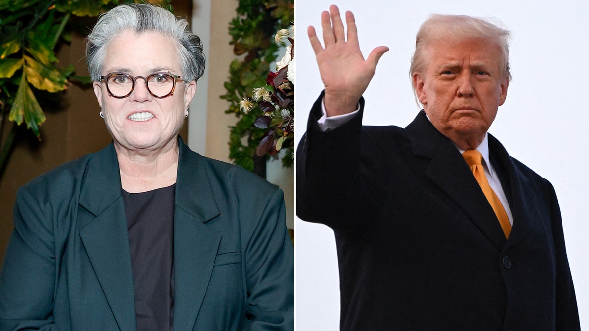 Rosie O'Donnell, Donald Trump, feud, Ireland, citizenship, White House, poem, politics, celebrity, St. Patrick's Day, Micheál Martin, Fox News, social media, TikTok, criticism, 
