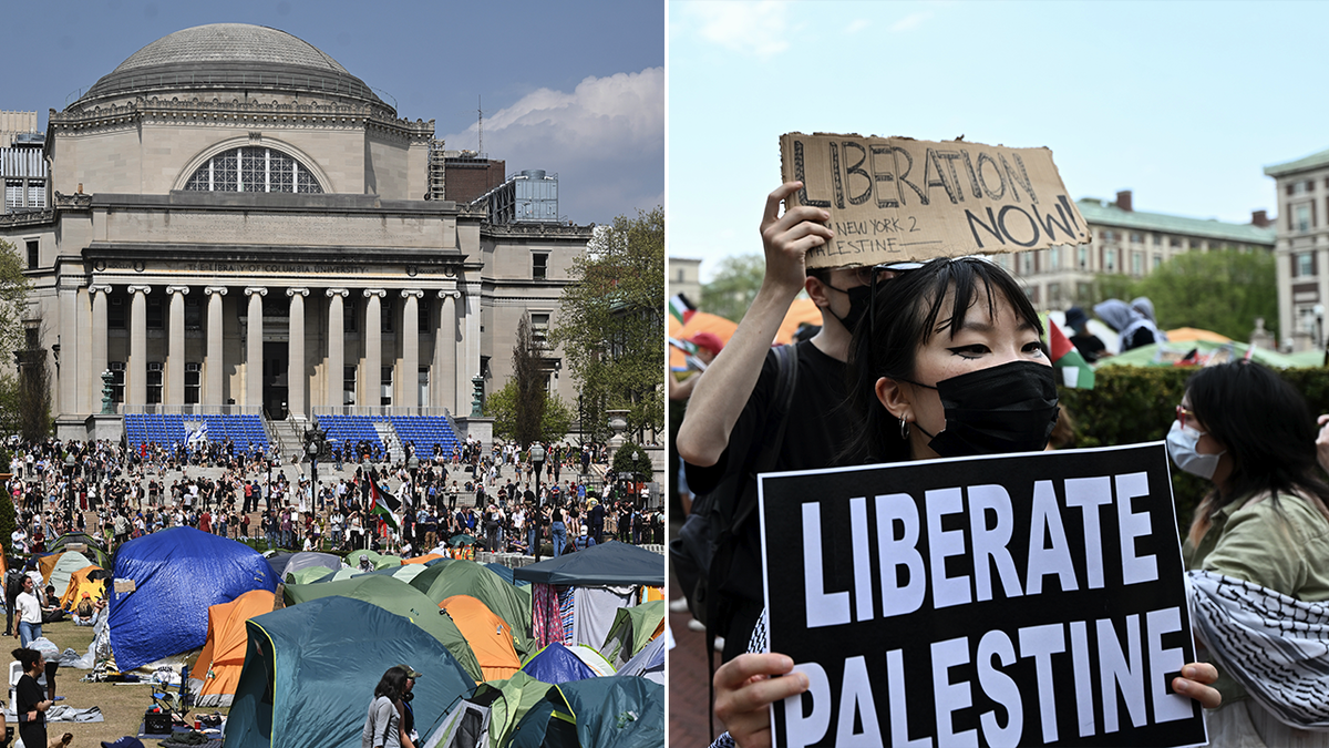 Columbia University, antisemitism, Trump administration, federal funding, masks, campus police, Middle East studies, South Asian studies, African Studies, Center for Palestine Studies, Katrina Armstrong, anti-Israel protests, Hamas, Jewish students, harassment, Education Secretary Linda McMahon, anti-discrimination laws.
