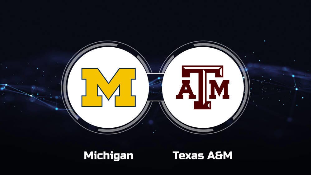 Texas A&M Aggies, Michigan Wolverines, NCAA Tournament, Sweet 16, March Madness, basketball, college basketball, game preview, game time, Ball Arena, Pharrel Payne, Vladislav Goldin, Fubo, streaming, TV schedule, No. 4 seed, No. 5 seed, 2024 NCAA Tournament
