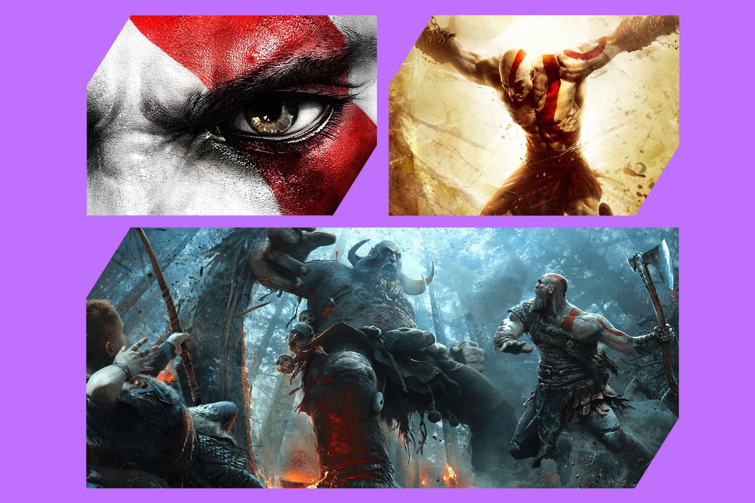 God of War, PlayStation 2, PS2, Sony Santa Monica, Kratos, God of War III, God of War Ragnarok, Ready at Dawn, Chains of Olympus, Ghost of Sparta, Ascension, Atreus, Christopher Judge, Sunny Suljic, Bayonetta, Darksiders, Dante's Inferno, action games, hack-and-slash, video games, game review, game franchise, Greek mythology, Norse mythology, game adaptation, TV adaptation, PlayStation, Sony
