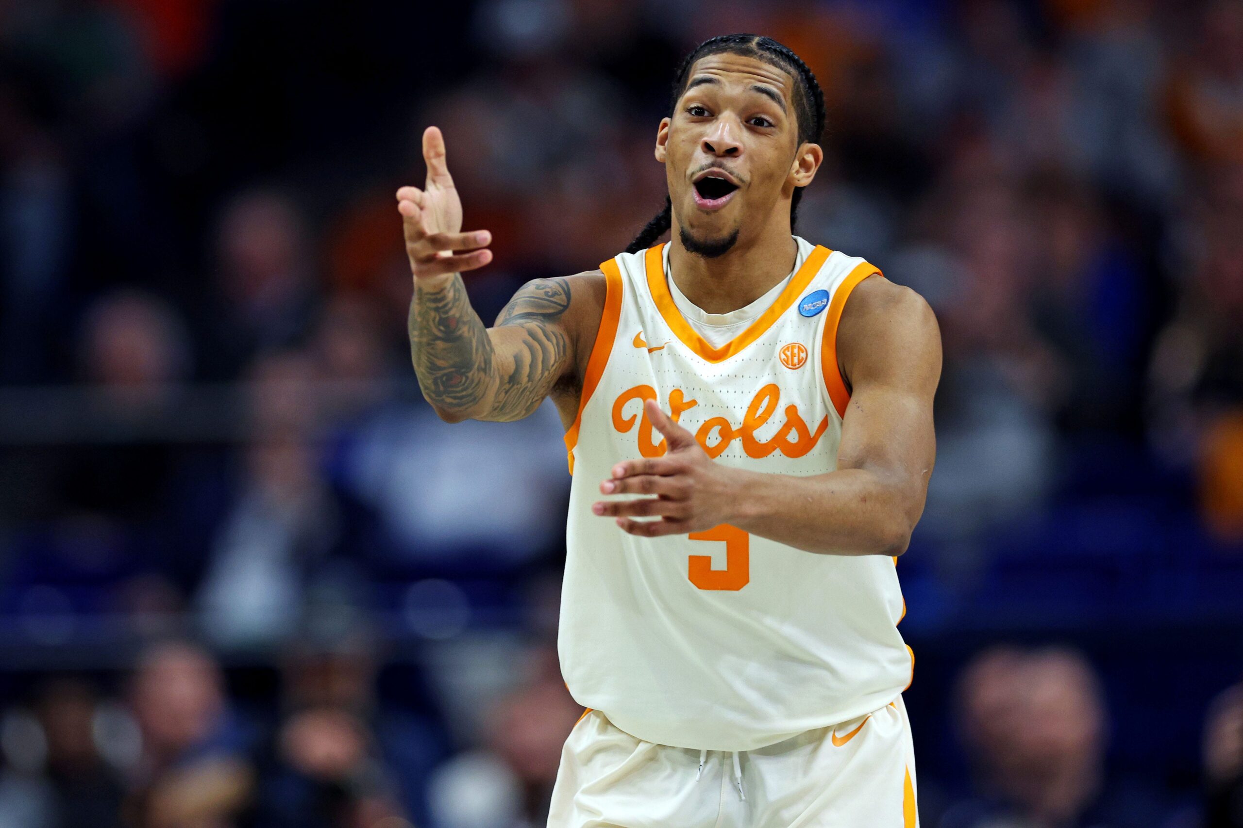 2025 NCAA Tournament, March Madness, Tennessee Volunteers, UCLA Bruins, NCAA bracket, basketball predictions, upset picks, KenPom rankings, point spread, over/under, expert picks
