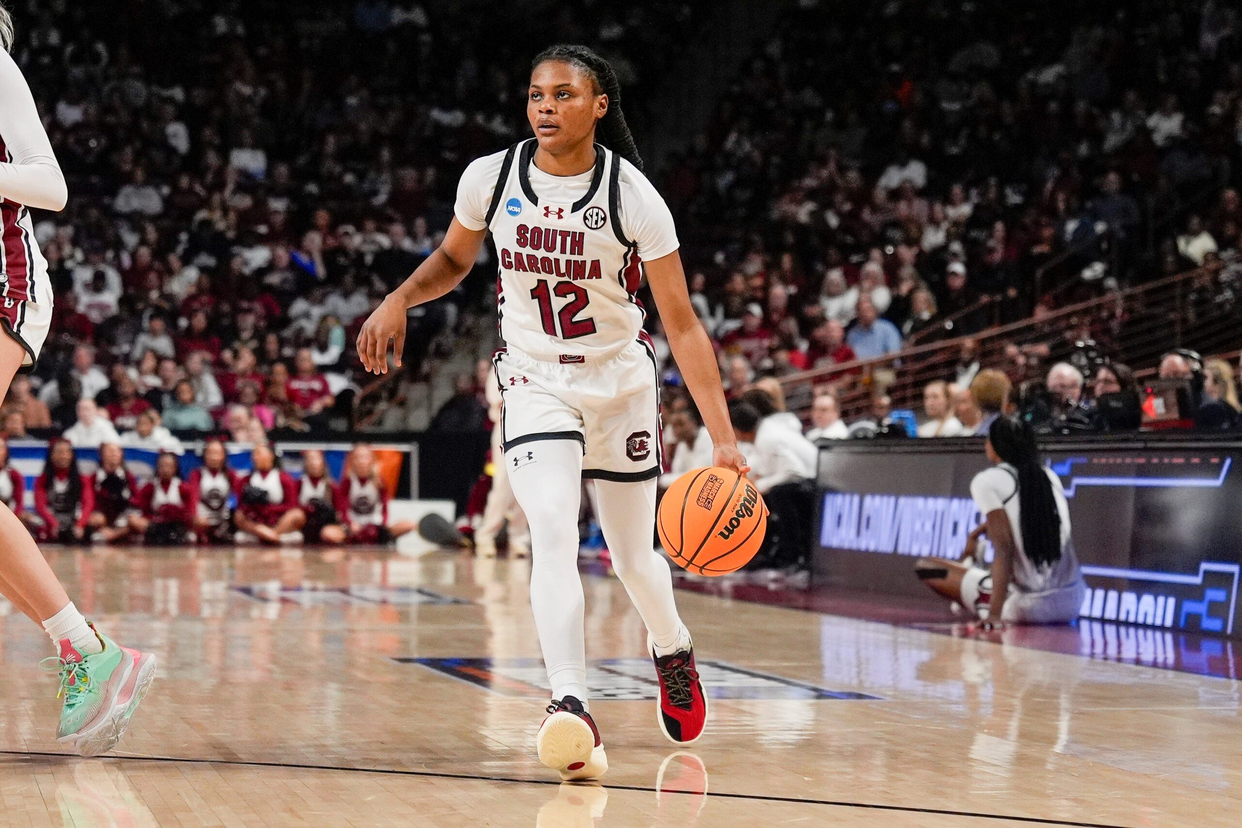 NCAA Women's Tournament, South Carolina Gamecocks, Indiana Hoosiers, Sweet 16, March Madness, 2025 Tournament, Women's Basketball, College Basketball, Tournament Preview, Gamecocks vs Hoosiers, Expert Predictions, Bracket Breakdown, Upset Picks, Players to Watch, Fubo, BetMGM, Betting Odds
