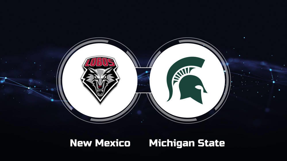 Michigan State Spartans, New Mexico Lobos, NCAA Tournament, Sweet 16, Round of 32, Rocket Arena, Coen Carr, Donovan Dent, Sling TV, basketball, college basketball, March Madness, 2024-25 season, game preview, betting odds, live stream
