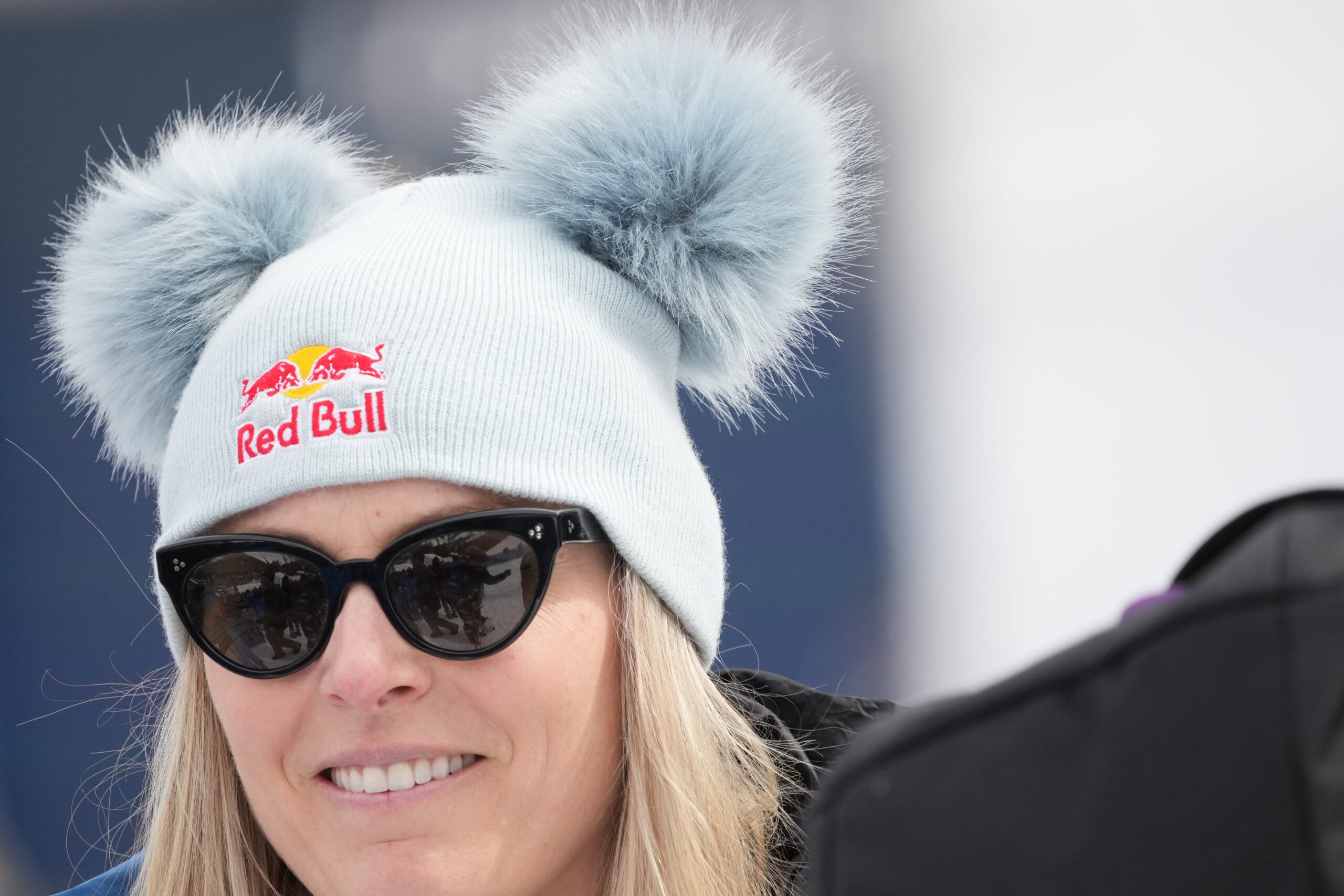 Lindsey Vonn, super-G, World Cup, skiing, comeback, retirement, podium, medal, oldest woman, Milan-Cortina Olympics, Lara Gut-Behrami, Challenger Course, St. Anton, knee replacement, injury, skiing, sports, alpine skiing.
