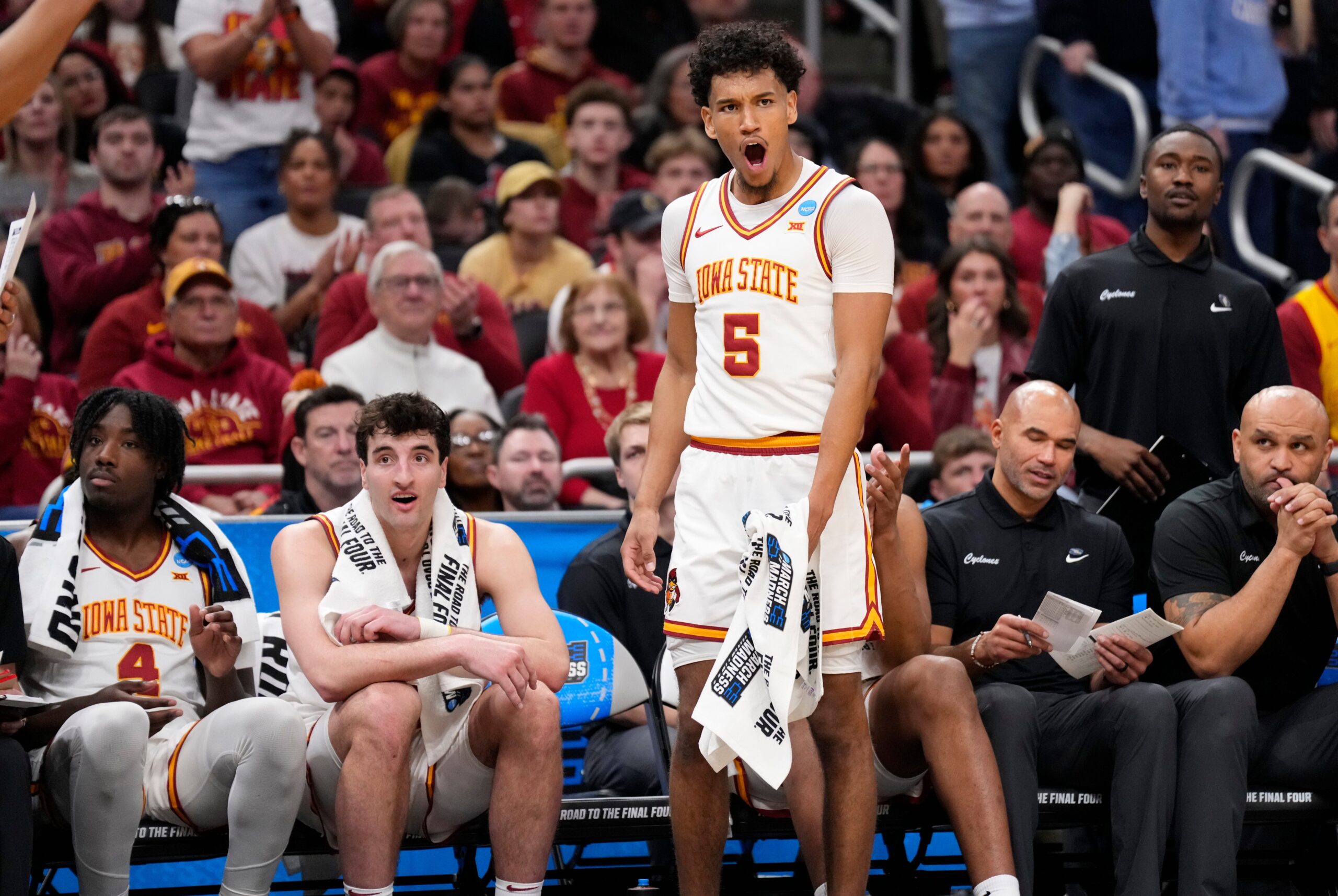 2025 NCAA Tournament, March Madness, Iowa State Cyclones, Ole Miss Rebels, Round of 32, South Region, Bracket Predictions, Expert Picks, Upset Picks, KenPom Rankings, College Basketball, BetMGM, Odds, Sling
