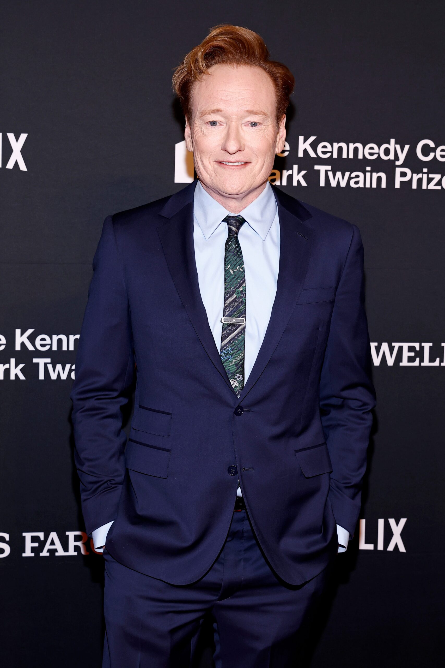 Conan O'Brien, Mark Twain Prize, Kennedy Center, Donald Trump, Richard Grenell, Deborah Rutter, American Humor, Netflix, comedy, awards, politics, entertainment
