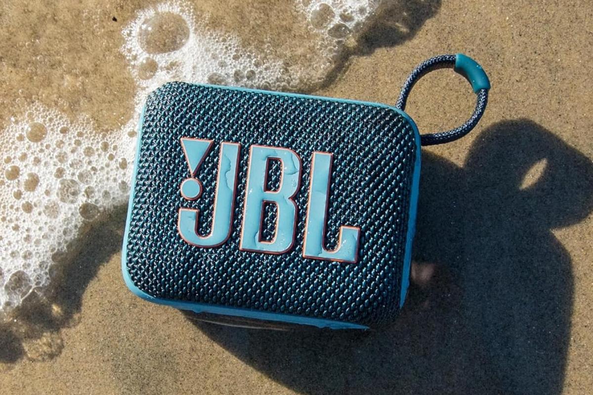 JBL GO 4, portable speaker, Bluetooth speaker, compact speaker, Amazon deal, discount, sale, IP67 waterproof, beach speaker, travel speaker, best portable speaker, small speaker
