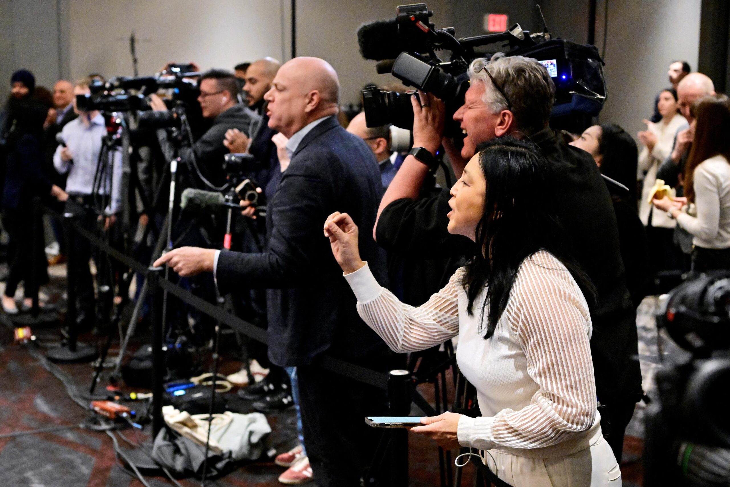 Reporters Without Borders, RSF, press freedom, media closures, GAFAM, economic pressures, Donald Trump, United States, ranking, journalists killed, media independence, media ownership, digital platforms, disinformation, state advertising, global media, political instability, journalist safety, media regulation, freedom of information
