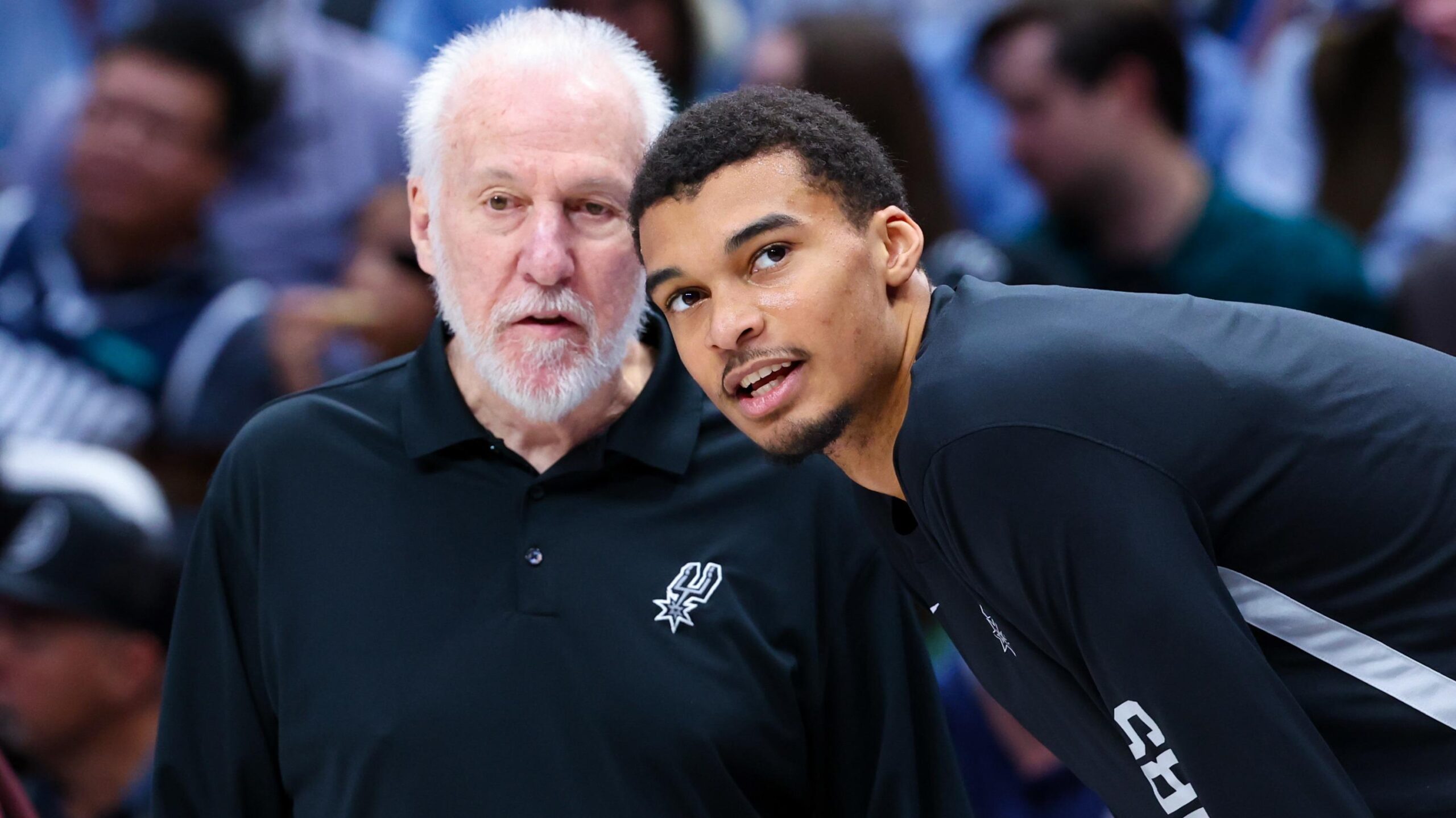 Victor Wembanyama, Gregg Popovich, San Antonio Spurs, NBA, basketball, coach, retirement, president of basketball operations, Wemby, Mitch Johnson, Tony Parker, French basketball, draft, season, tribute, Instagram, legacy, career
