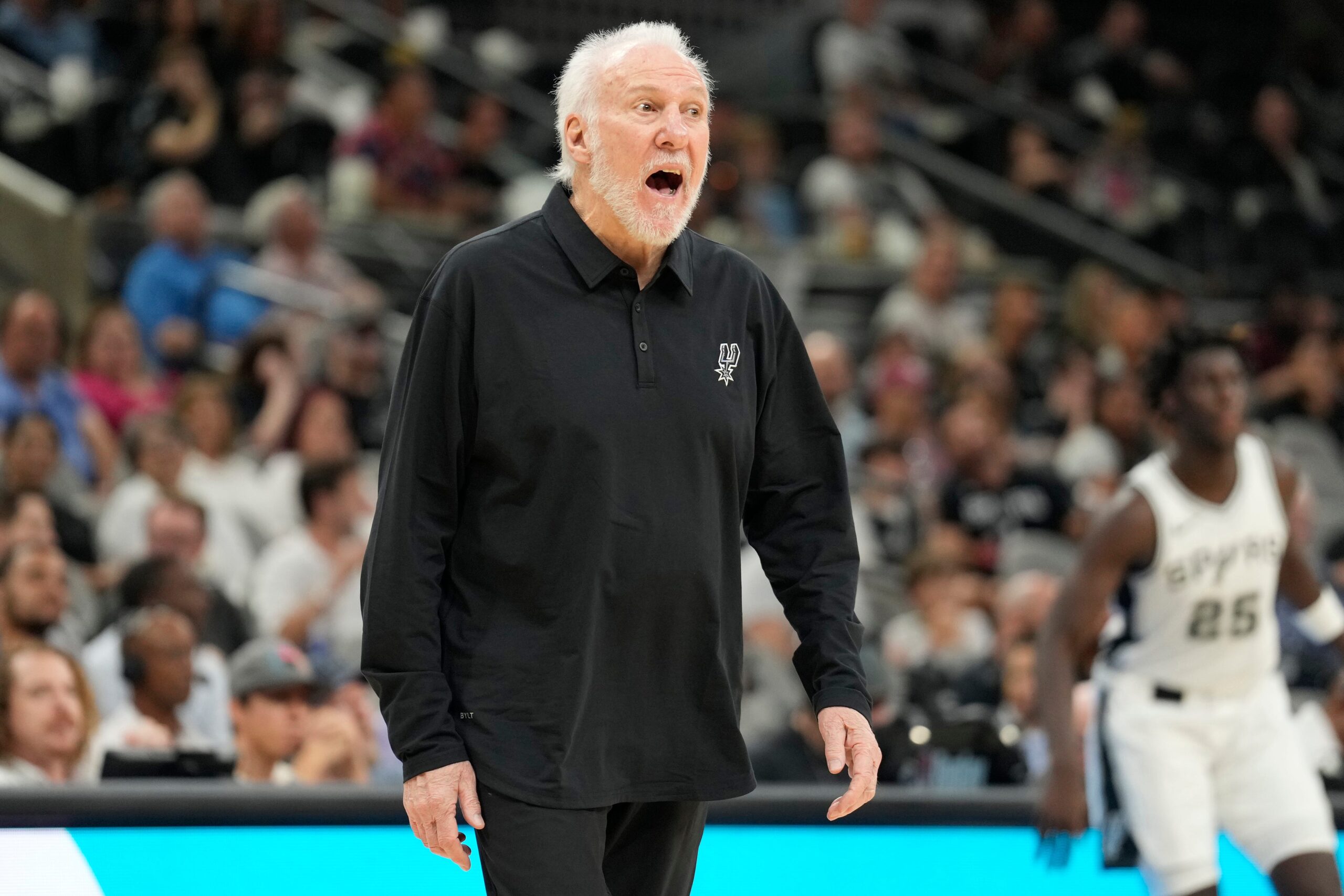 Gregg Popovich, San Antonio Spurs, NBA, Mitch Johnson, coaching change, president of basketball operations, Hall of Fame, Craig Sager, sideline interviews, Donald Trump, political views, 2024-25 NBA season, stroke, David Robinson, Tim Duncan, Manu Ginobili, Tony Parker, career highlights, memorable quotes

