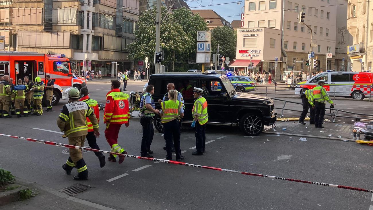 Stuttgart, SUV, accident, injuries, police, driver arrested, investigation, Germany, news, update

