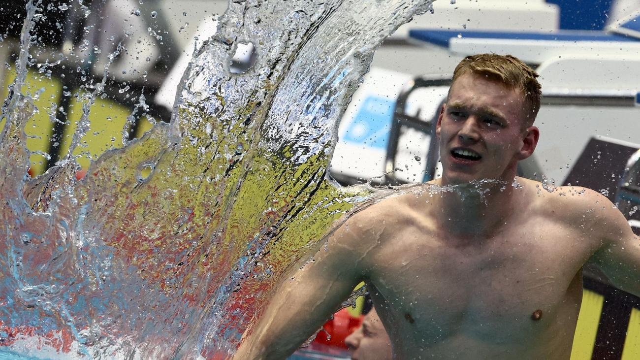 Sven Schwarz, German Swimming Championships, Berlin, 800m Freestyle, Lukas Märtens, German Record, European Record, Daniel Wiffen, World Championships, Singapore, Florian Wellbrock, Oliver Klemet
