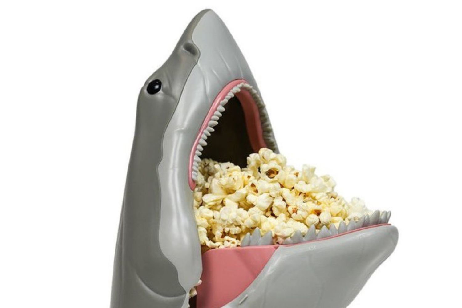 Popcorn bucket, movie theater, concession stand, Dune: Part Two, themed popcorn bucket, multiplex, summer movie season, Thunderbolts, Marvel, Red Guardian helmet, Mission: Impossible - The Final Reckoning, How to Train Your Dragon, Jaws, Steven Spielberg, Fantastic Four, movie merchandise, collectible, Drafthouse.

