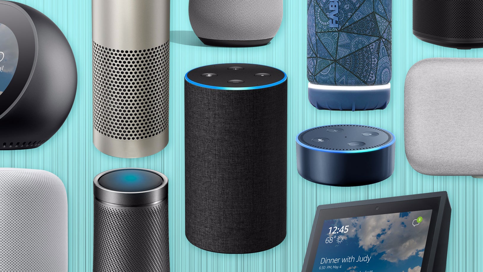 smart speaker, smart home, Alexa, Google Assistant, Siri, Echo Pop, Nest Mini, HomePod mini, Echo Dot, Bowers & Wilkins Zeppelin, Sonos Era 100, Sonos Era 300, Echo Studio, Sonos Move 2, JBL Authentics 300, Sonos Roam, Echo Show 10, Next Hub Max, voice assistant, music streaming, smart home control, audio quality, portable speaker, smart display, review, best smart speaker
