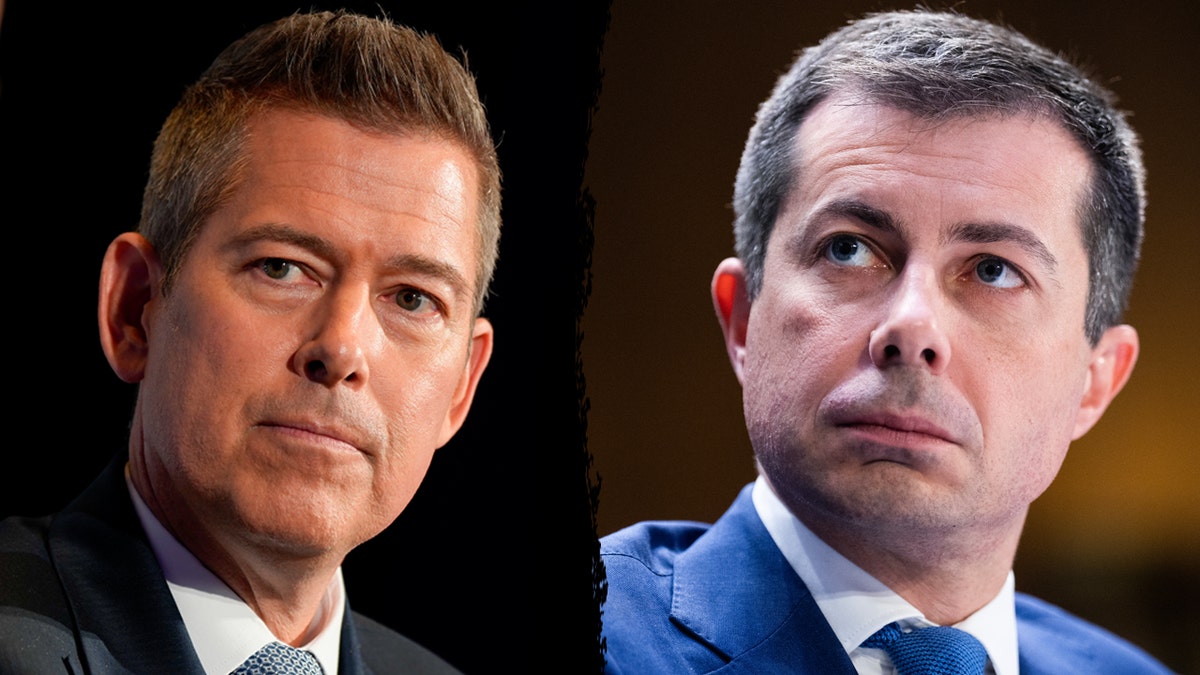 Sean Duffy, Pete Buttigieg, Donald Trump, Transportation Secretary, Biden Administration, Trump Administration, Infrastructure, Green New Deal, DEI, Politics, Michigan, Election 2026, South Bend, Indiana, Criticism, Political Commentary
