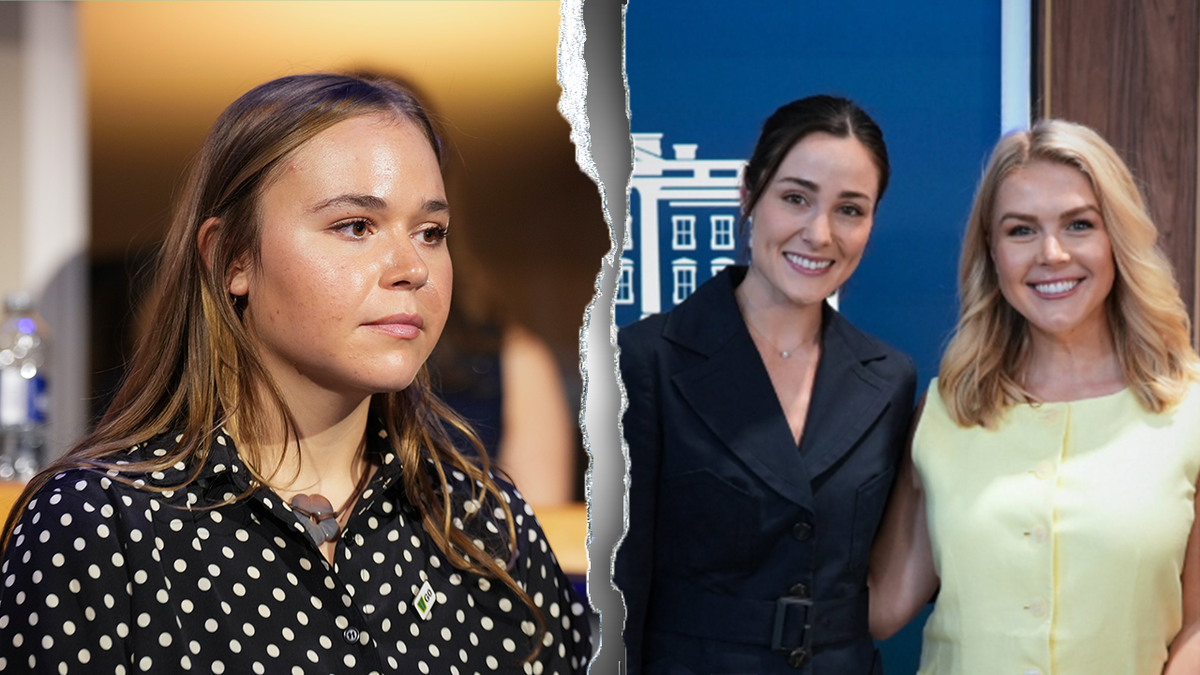 Hope Walz, Tim Walz, Kate Mackz, Karoline Leavitt, running influencer, social media, political controversy, Trump administration, transgender athletes, Fox News, Outnumbered, Tomi Lahren, Kayleigh McEnany, Emily Compagno, political divide, Gen Z, normalization, good vs evil
